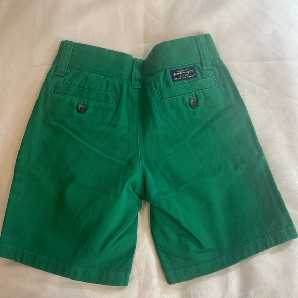 Janie and Jack Cotton Green Shorts - NWT - Size 2T - Picture 3 of 5